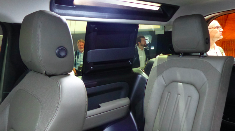 Illustration for the article titled 2020 Land Rover Defender 90 offers a huge fake bar and it's just Bizarre